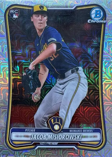 2026 BOWMAN CHROME JACOB MISIOROWSKI 35 MOJO REFRACTOR サムネイル 1