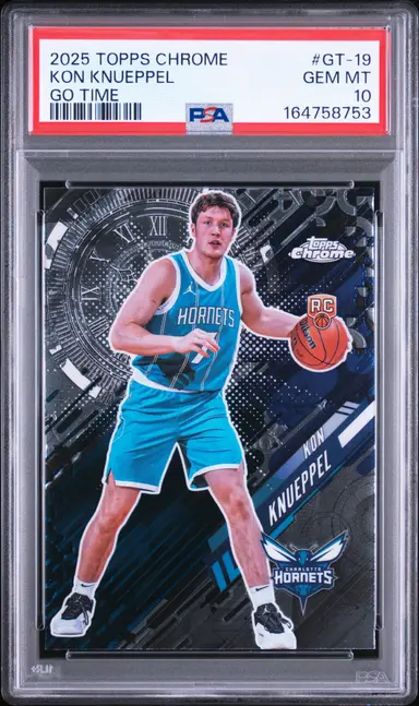 2025 TOPPS CHROME KON KNUEPPEL GO TIME #GT-19 PSA10 / コンカニップル サムネイル 1