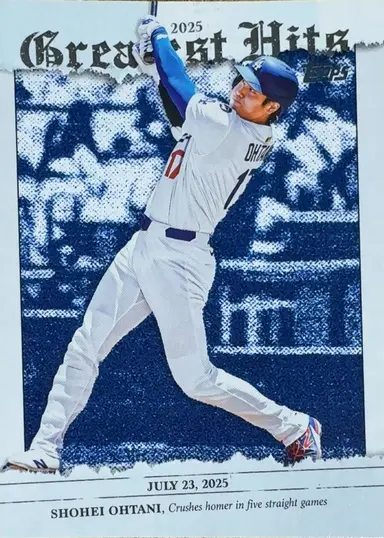 2026 TOPPS SERIES 1 SHOHEI OHTANI #GH-17 GREATEST HITS thumbnail 1