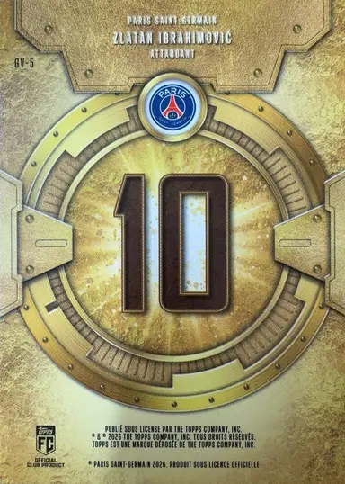 2026 TOPPS GOLD VAULT ZLATAN IBRAHIMOVIC / ズラタン・イブラヒモヴィッチ 缩略图 2