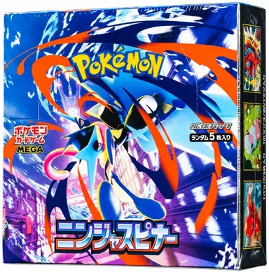 2026 POKEMON CARD GAME MEGA NINJA SPINNER BOX FACTORY SEALED ポケモンカードゲーム MEGA 拡張パック ニンジャスピナー ボックス 標準仕 缩略图 1