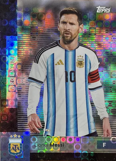 2026 TOPPS ARGENTINA TEAM SET LIONEL MESSI HALO FOIL #16 / リオネルメッシ 缩略图 1