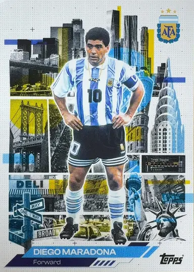 2026 TOPPS ARGENTINA TEAM SET DIEGO MARADONA #42 / ディエゴ・マラドーナ 缩略图 1