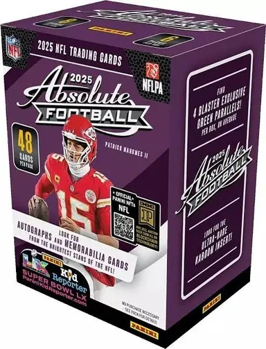 2025 PANINI ABSOLUTE FOOTBALL NFL BLASTER BOX FACTORY SEALED サムネイル 1