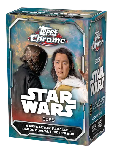 2025 TOPPS CHROME STAR WARS VALUE BOX FACTORY SEALED 缩略图 1