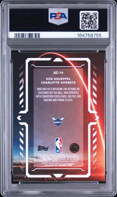2025 TOPPS CHROME KON KNUEPPEL ACTIVATORS #AC-14 PSA9 コン カニップル サムネイル 2