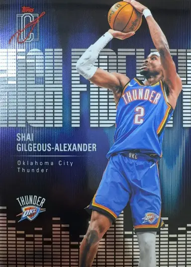 2026 TOPPS SIGNATURE SHAI GILGEOUS ALEXANDER HIGH FIDELITY #HF-24 / シェイ・ギルジャス・アレクサンダー SGA thumbnail 1