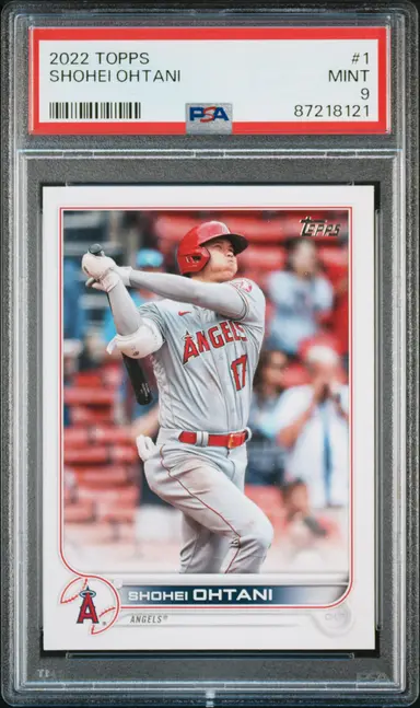 2022 TOPPS SHOHEI OHTANI #1 PSA9 / 大谷翔平 サムネイル 1
