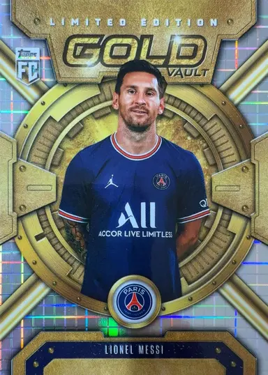 2026 TOPPS GOLD VAULT LIONEL MESSI GV-3 / リオネルメッシ サムネイル 1