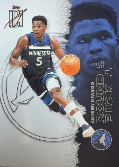 2026 TOPPS SIGNATURE ANTHONY EDWARDS #68 / アンソニー・エドワーズ thumbnail 1