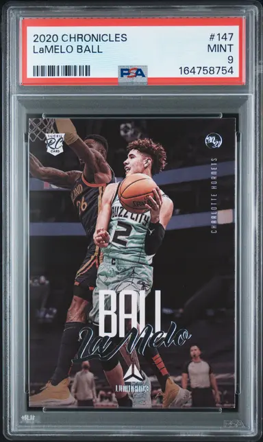 2020 PANINI CHRONICLES LAMELO BALL #147 PSA9 / ラメロ ボール サムネイル 1