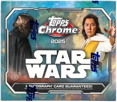 2025 TOPPS CHROME STAR WARS HOBBY BOX SEALED 缩略图 1