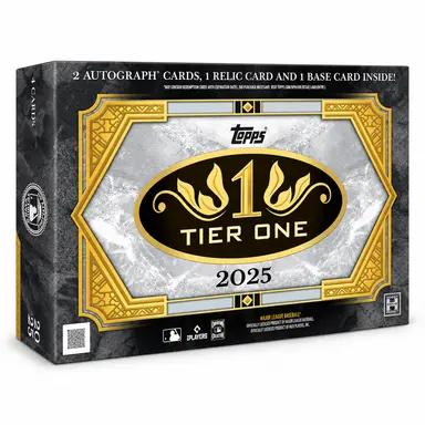 2025 TOPPS TIER ONE BASEBALL HOBBY BOX SEALED