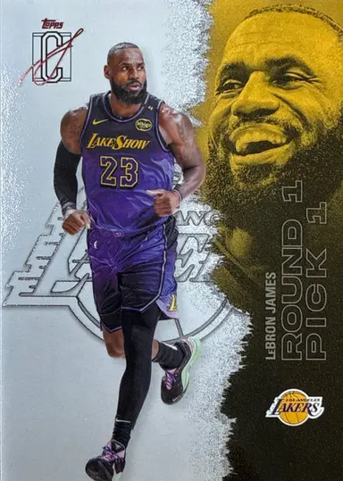 2026 TOPPS SIGNATURE LEBRON JAMES #51 / レブロンジェームズ thumbnail 1