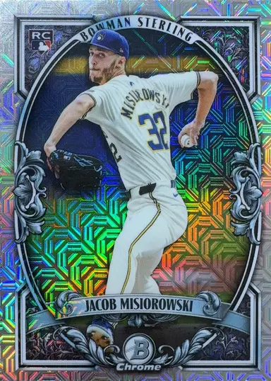 2026 BOWMAN CHROME JACOB MISIOROWSKI BST-13 MOJO REFRACTOR / ジェイコブ・ミジオロウスキー thumbnail 1