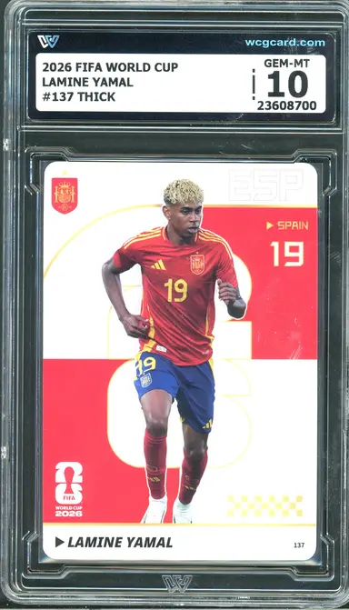 2026 FIFA WORLD CUP LAMINE YAMAL #137 THICK WCG10 / ラミンヤマル サムネイル 1