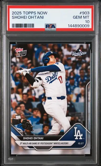 2025 TOPPS NOW SHOHEI OHTANI #903 PSA10 / 大谷翔平 サムネイル 1