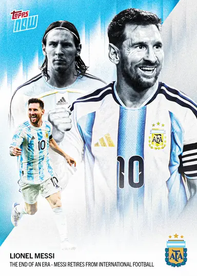 2026 TOPPS NOW LIONEL MESSI #001 / リオネルメッシ 缩略图 1
