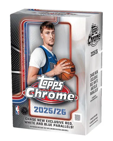 2025-26 TOPPS CHROME BASKETBALL VALUE BOX SEALED サムネイル 1